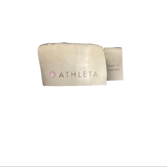 Athleta Womens jogger pants cuff bottom pockets zipper blue size 4. Drawstring - Picture 10 of 10